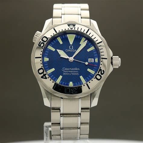 omega seamaster electric blue replica|omega seamaster watchfinder.